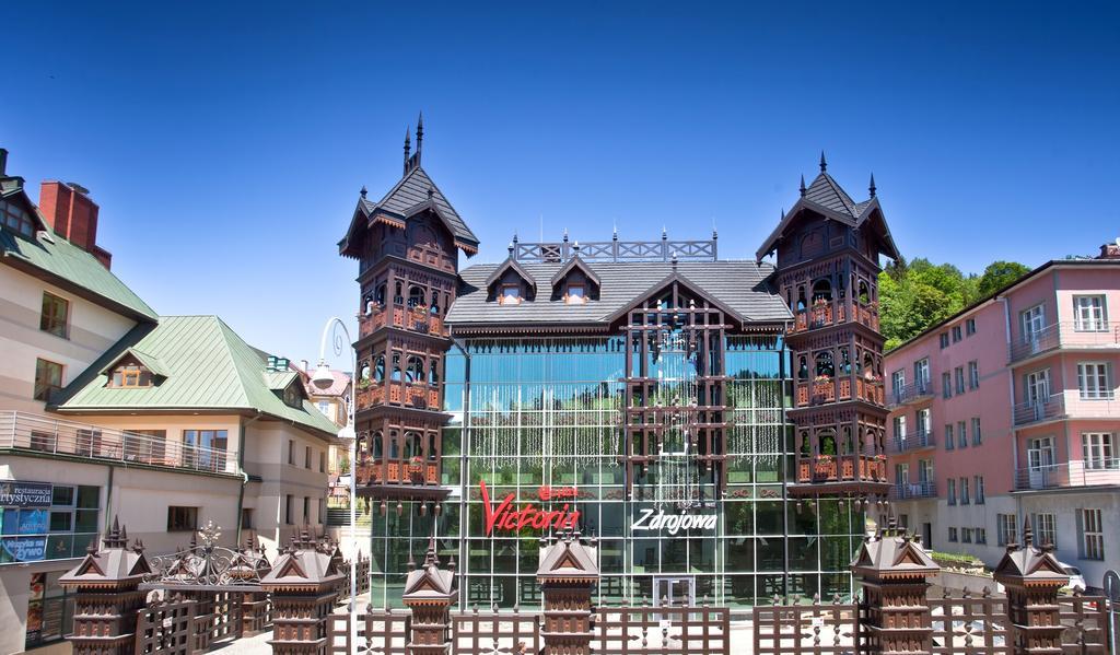 Victoria Cechini Otel Krynica Zdroj Dış mekan fotoğraf