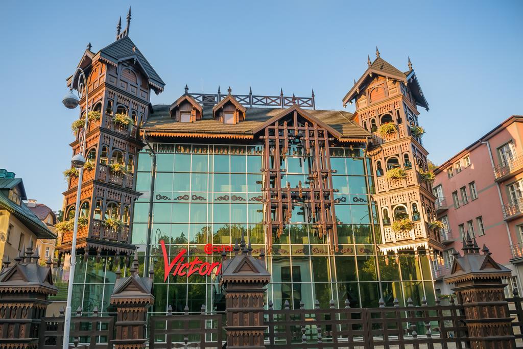 Victoria Cechini Otel Krynica Zdroj Dış mekan fotoğraf
