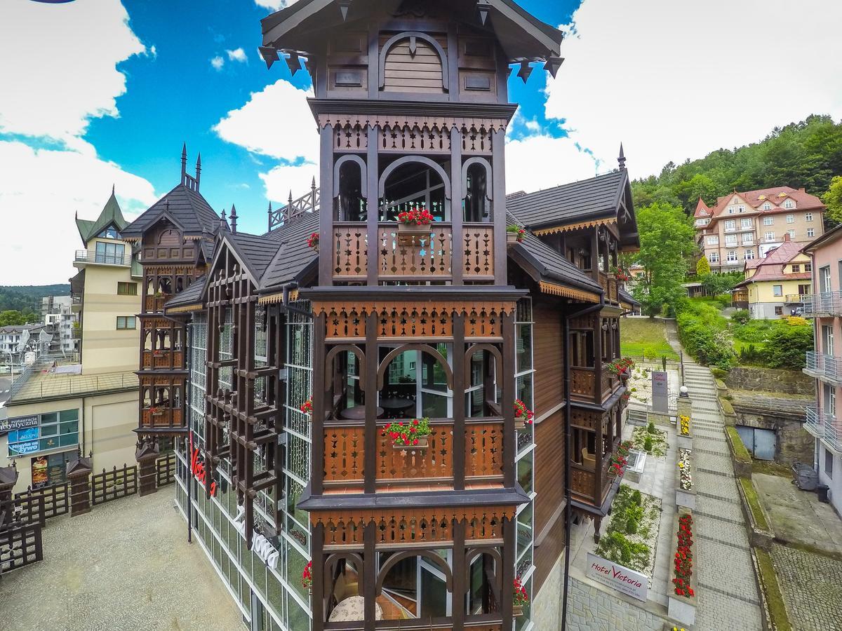 Victoria Cechini Otel Krynica Zdroj Dış mekan fotoğraf